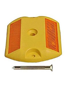 Yellow Reflective Road Marker