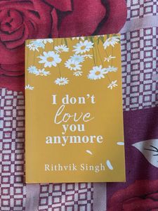 I don't love you anymore