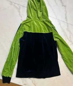 Velvet Hoodie Jacket