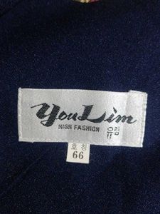 Navy Blue Mini Dress