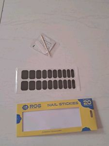 Nail Stickers By ROS Beauty - BLACK - 20