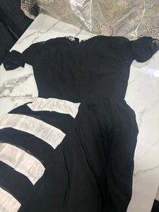 Designer Black Gown