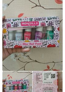 RonZille 10 Mini Nail Paint