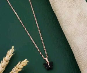 BLACK BUTTERFLY 🦋 NECKLACE