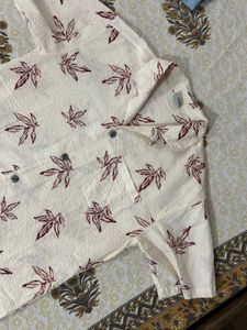 Casual FLORAL HALF SHIRT
