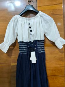 Boho Chic Peasant Dress