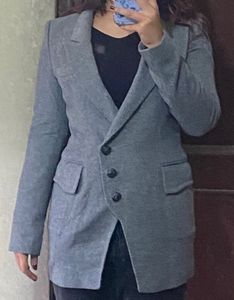 Grey Casual Blazer
