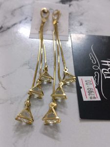 Triangle Dangle Earrings