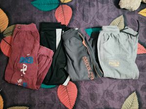 4 Pairs of Comfy trousers for boy's