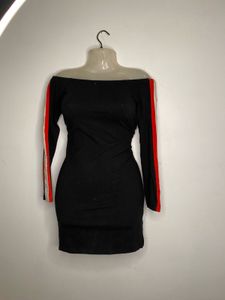 Black Offshoulder Dress