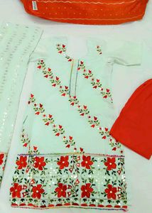 Elegant Embroidered Kurta Set
