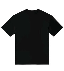 Classic Black Terry Cotton T-Shirt