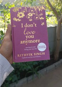 I Don't Love You Anymore Book