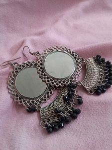 Oxidized Ear Rings