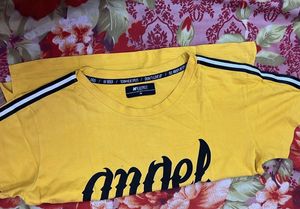 Yellow Angel Graphic Tee