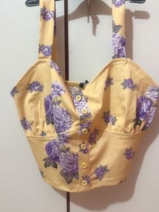 Floral Crop Top