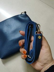 Navy Blue Crossbody Bag