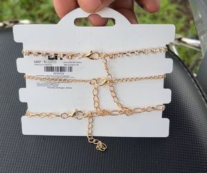 Gold Starfish Anklet Set🩷