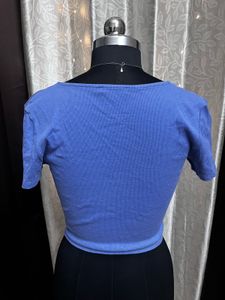Blue Zara Top