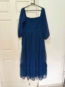 Navy Blue Long Dress