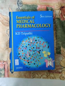 Kd Tripathi Pharmacology Book
