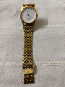 Sonata Quartz White Dial Metal Strap Watch