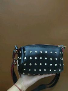 Stylish Black Crossbody Bag
