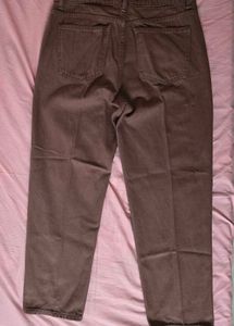 Brown Baggy Fit Jeans