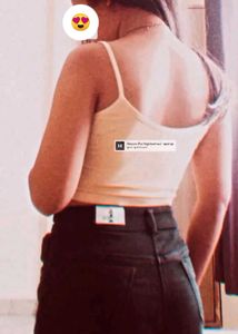 Cream Crop Top Cami Bra For Summers🍧