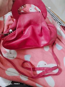 Hot Pink Sling Bag For Women