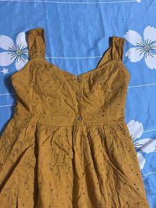Cute Yellow Maxi Dress - Size Xs