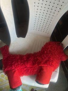 Red Plush Dog Pillow Pet