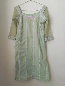 Green Georgette Suit.