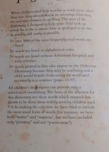 First Dictionary