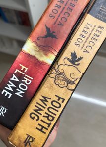 Fourth Wing &amp; Iron Flame Set