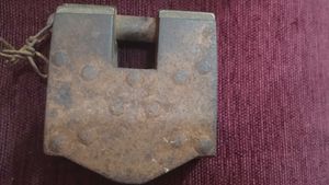 Vintage Padlock with Keys 1930s