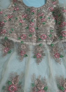 Party Wear Heavy Embroidered Dress