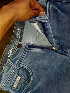 Light Wash Denim Jeans