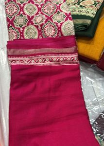 Ajrak saree