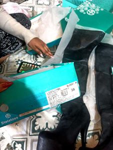 high Black Platform Boots