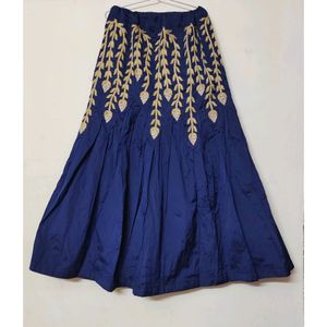 Radiant in Navy Our Off-Shoulder Pearl Bliss