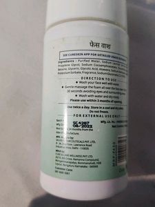 Cureskin Gentle Cleansing Facewash