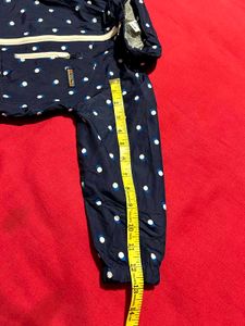 Polka Dot Windbreaker Jacket – Size 100