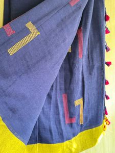 Blue &amp; Pink Saree