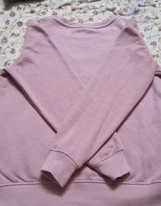 Pink Graphic Print Sweatshirt