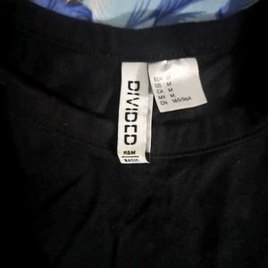 Hnm Black Turtleneck Top
