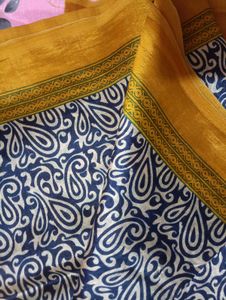 Chic Yellow Saree