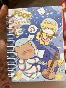 Diary Note Book Sticker Combo