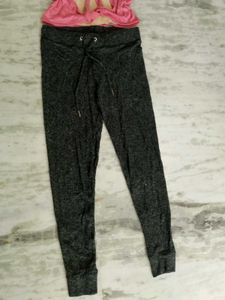 combo of jeggi+crop top+  jacket