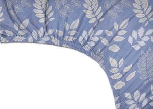 Elastic Fitted Cotton Double Bedsheet